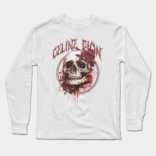 celine metal dion Long Sleeve T-Shirt by HANASUISI